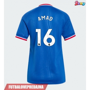 Lacne Ženy Futbalové dres Manchester United Amad Diallo #16 2026-27 Krátky Rukáv - Preč